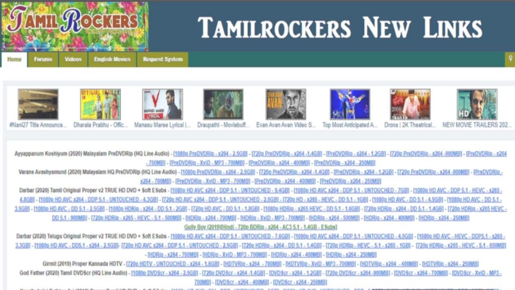 Tamilrockers Malayalam