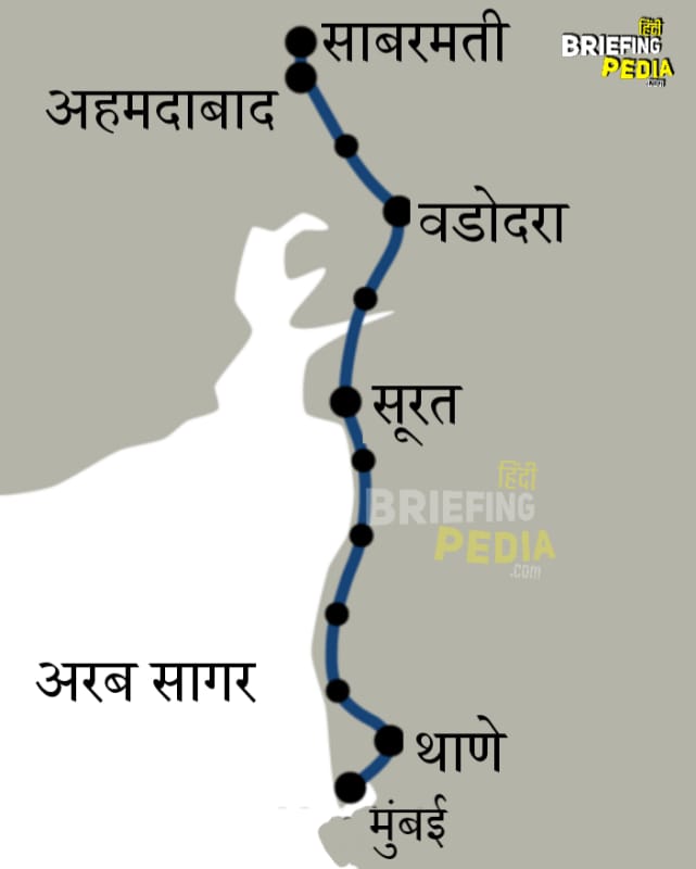 Bullet train Route